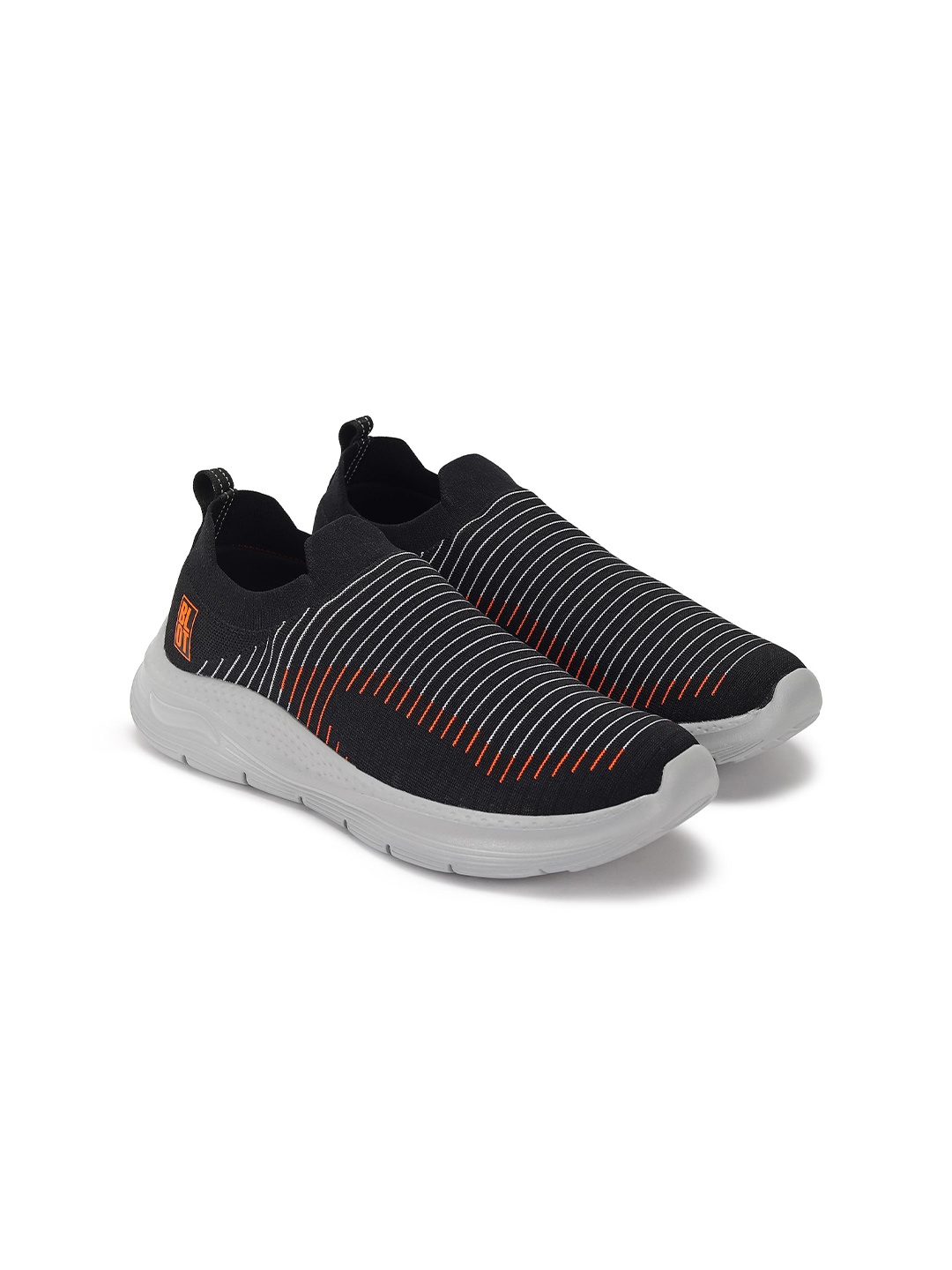 

Paragon Men Comfortable Mesh Walking Shoes, Black