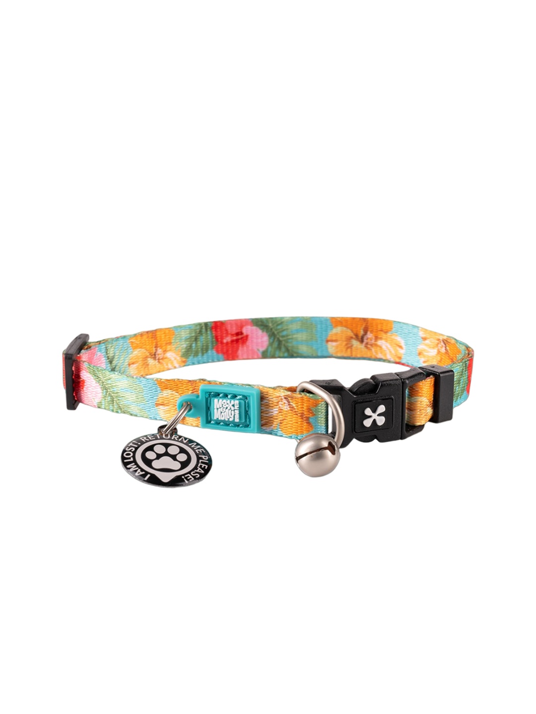 

Max & Molly Blue Exotique Training Smart ID Cat Collar