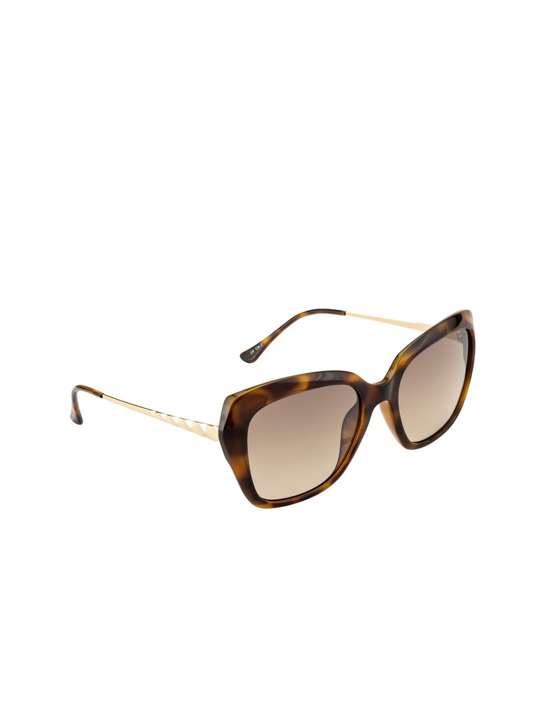 

OPIUM Women Butterfly Sunglasses with UV Protected Lens OP-10127-C02, Brown
