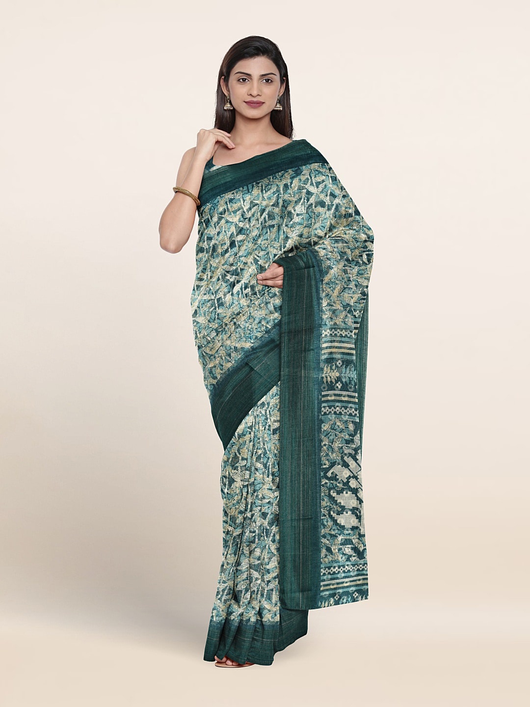 

Pothys Ethnic Motifs Saree, Blue