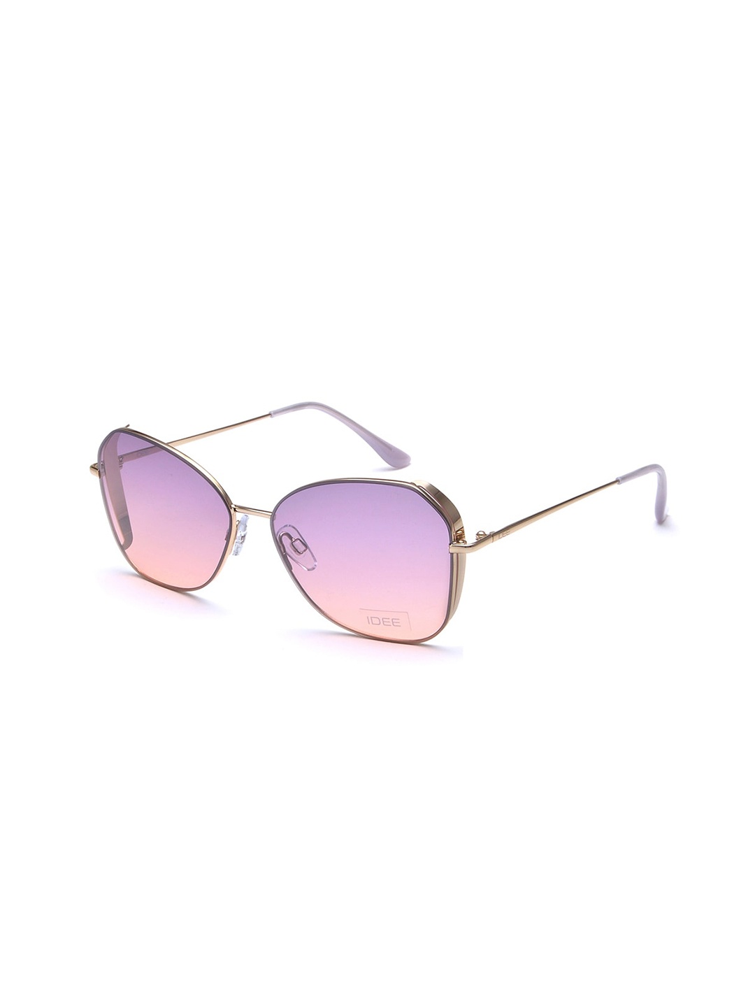 

IDEE Women Butterfly Sunglasses with UV Protected Lens IDS2973C3SG, Purple