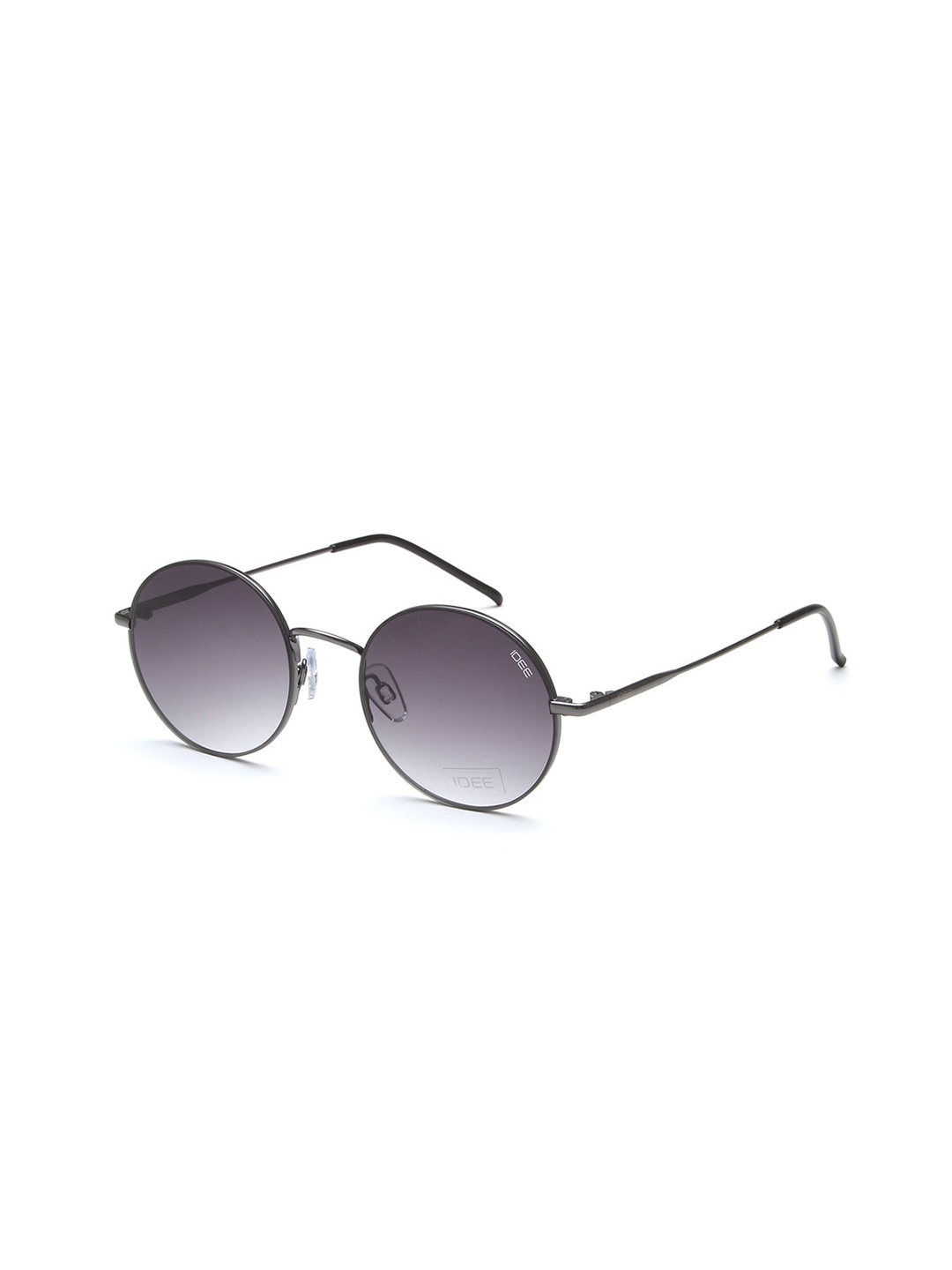 

IDEE Unisex Round Sunglasses with UV Protected Lens IDS2976C2SG, Grey