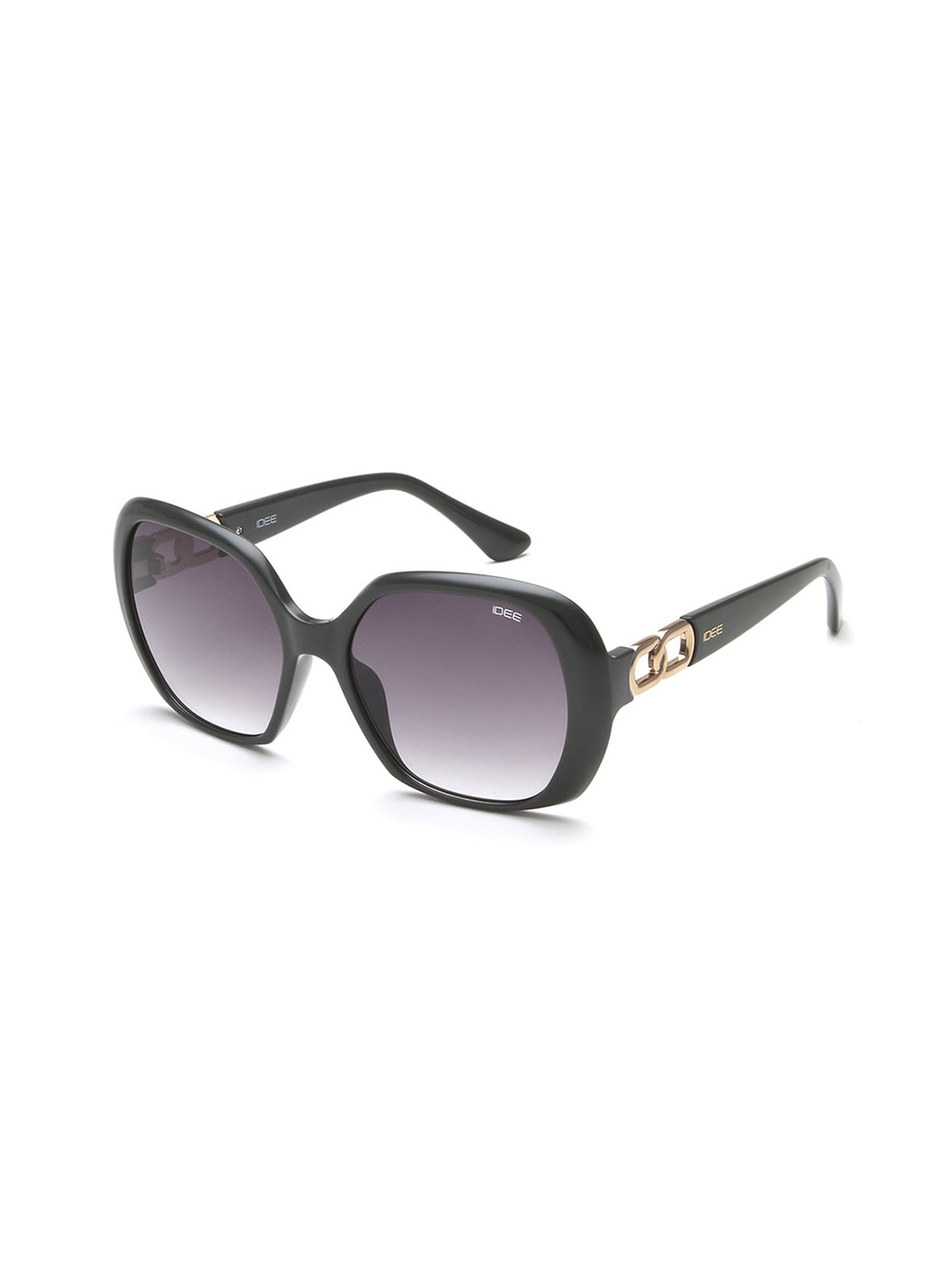 

IDEE Women Aviator Sunglasses with UV Protected Lens IDS2964C4SG, Purple
