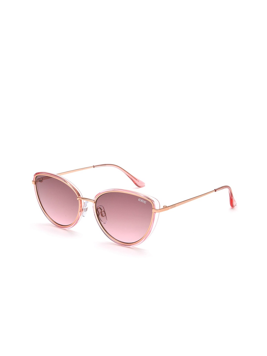 

IDEE Women Cateye Sunglasses with UV Protected Lens, Pink