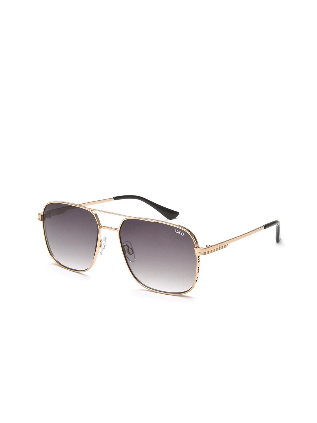 

IDEE Men Square Sunglasses with UV Protected Lens IDS2969C2SG, Grey