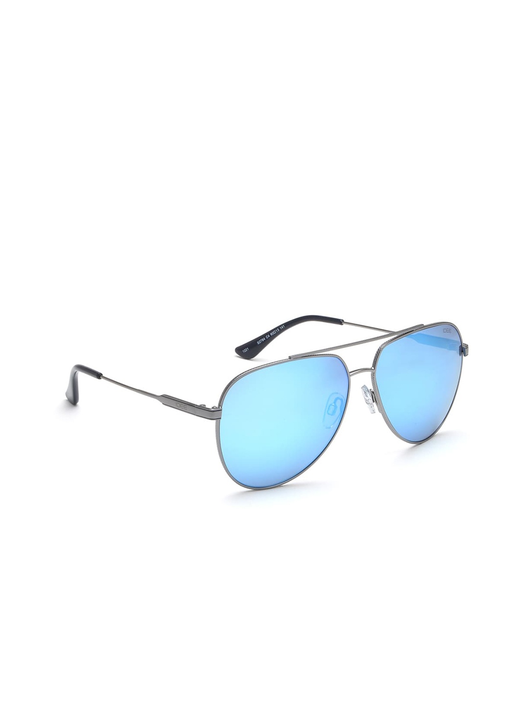 

IDEE Men Aviator Sunglasses with UV Protected Lens IDS2784C4SG, Blue