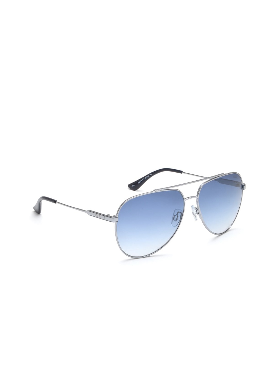 

IDEE Men Aviator Sunglasses with UV Protected Lens IDS2784C3SG, Blue