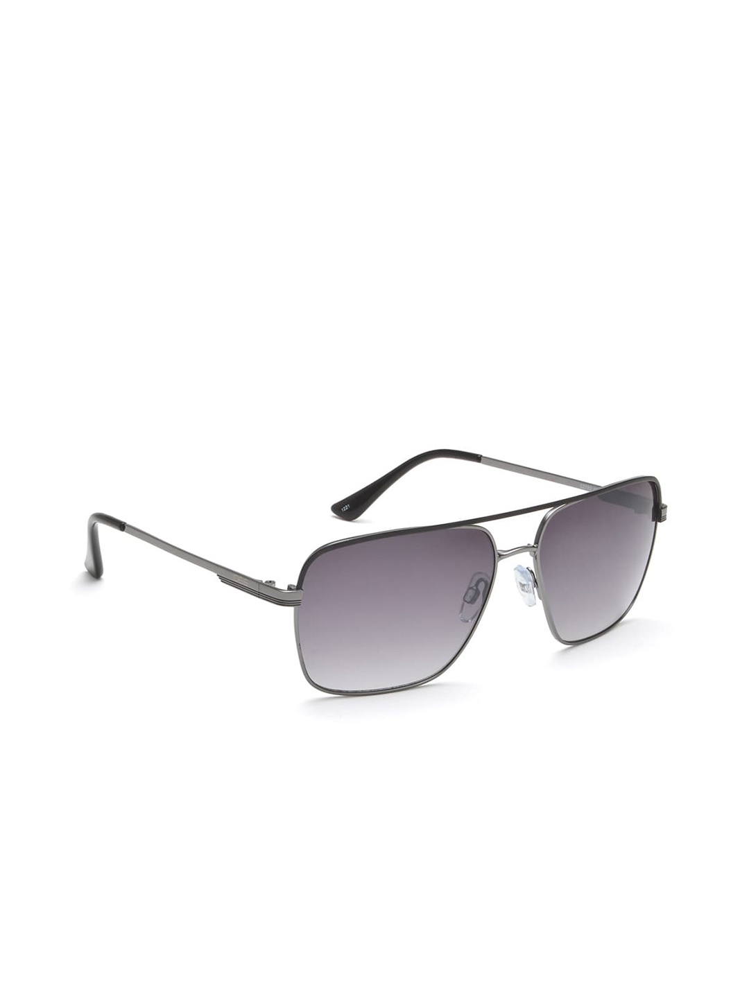 

IDEE Men Square Sunglasses with UV Protected Lens IDS2789C2SG, Grey
