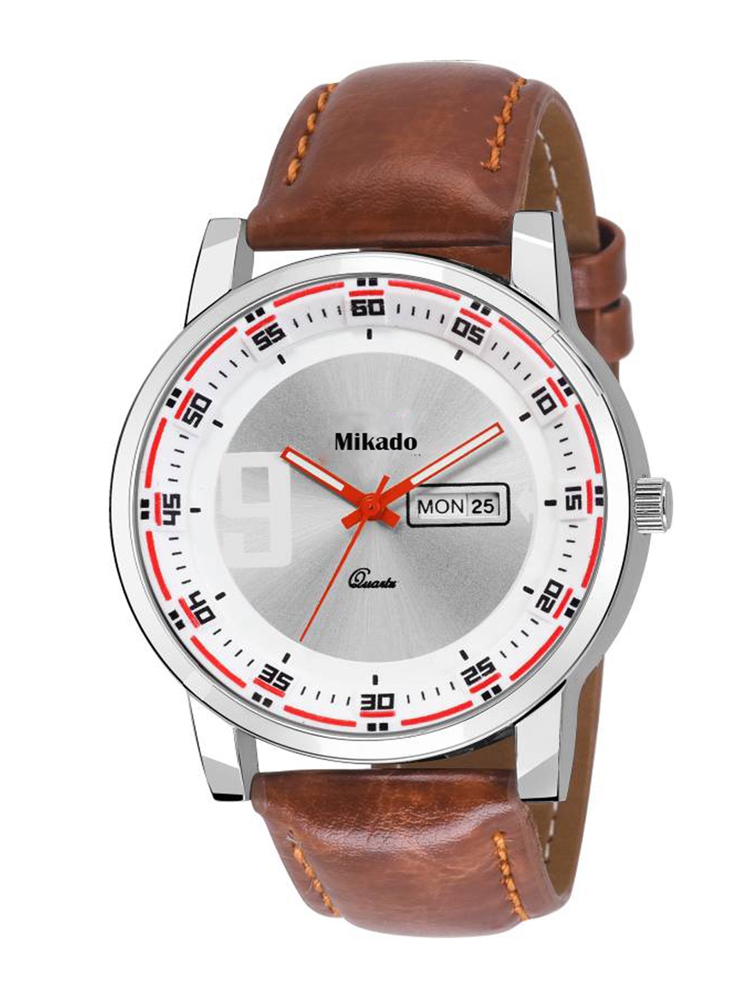 

Mikado Men White Analogue Watch MK 2025 DD