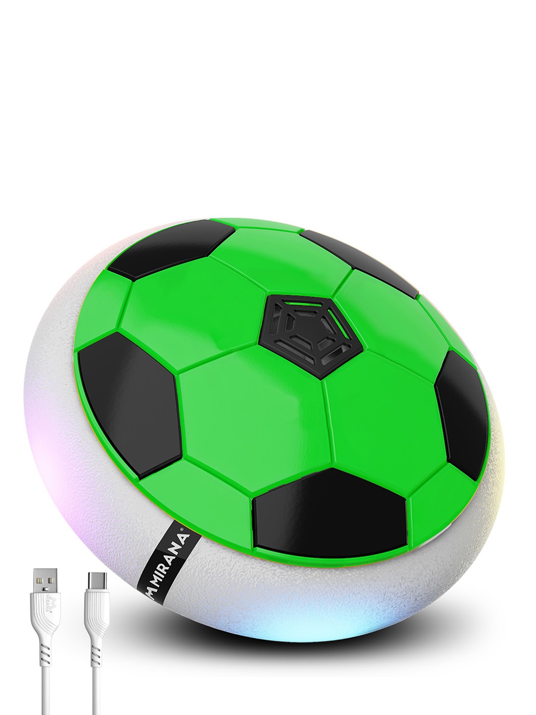 

Mirana Kids C-Type USB Rechargeable Indoor Floating Hoverball, Green