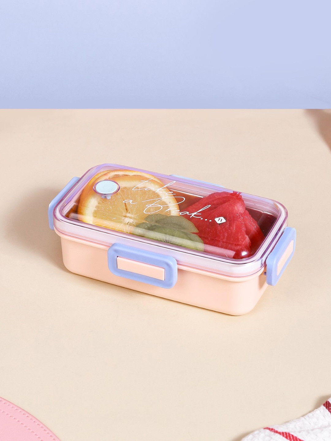 

Nestasia Pink Leak Proof Stainless Steel Lunch Box-530 ML