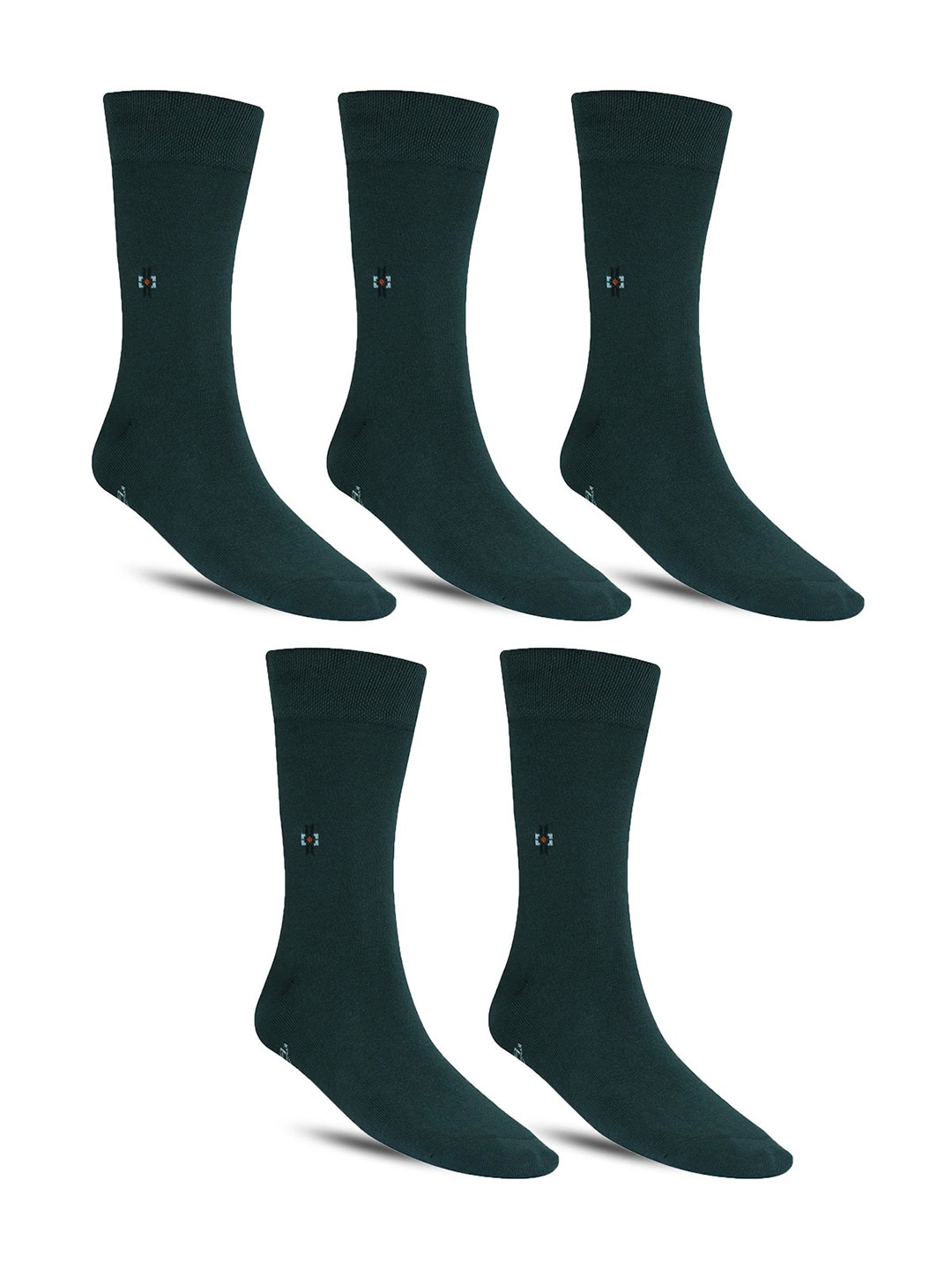 

Dollar Socks Men Pack Of 5 Calf Length Socks, Olive