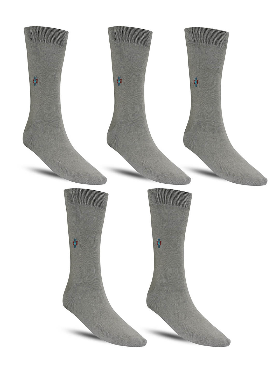 

Dollar Socks Men Pack Of 5 Calf Length Socks, Green