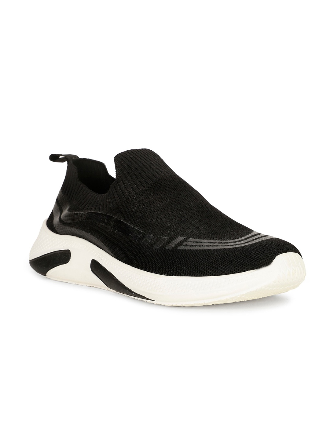 

North Star Men Textile Running Non-Marking Shoes, Black