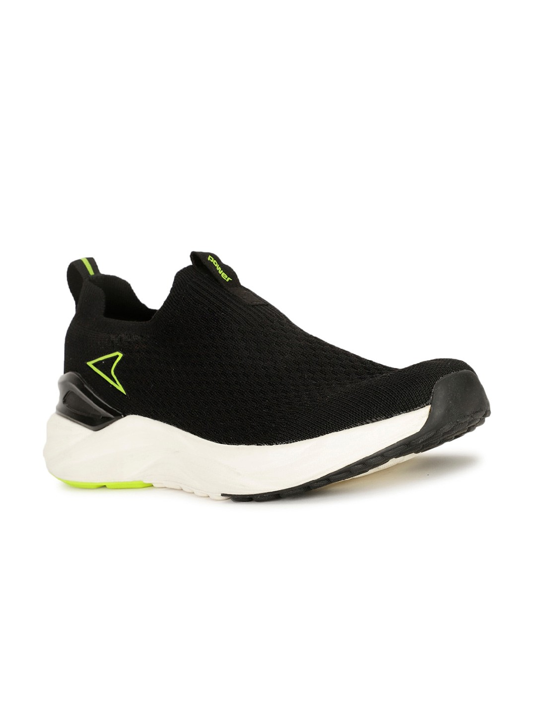 

Power Men Slip-On Running Shoes, Black