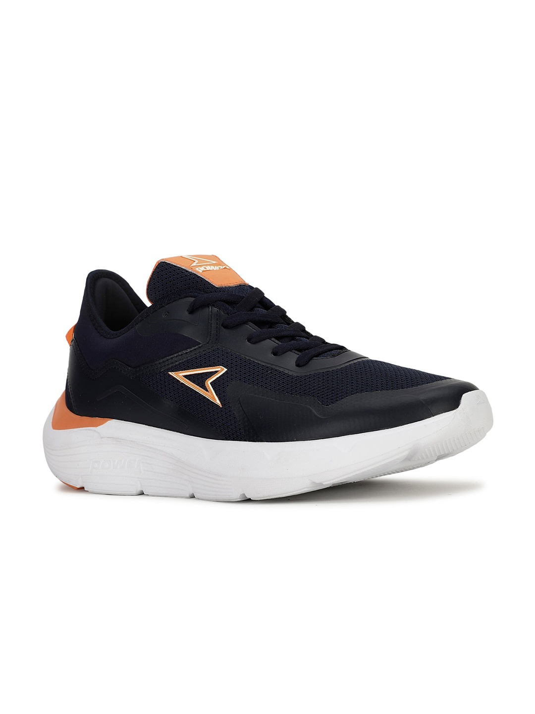 

Power Men Lace-Up Running Shoes, Navy blue