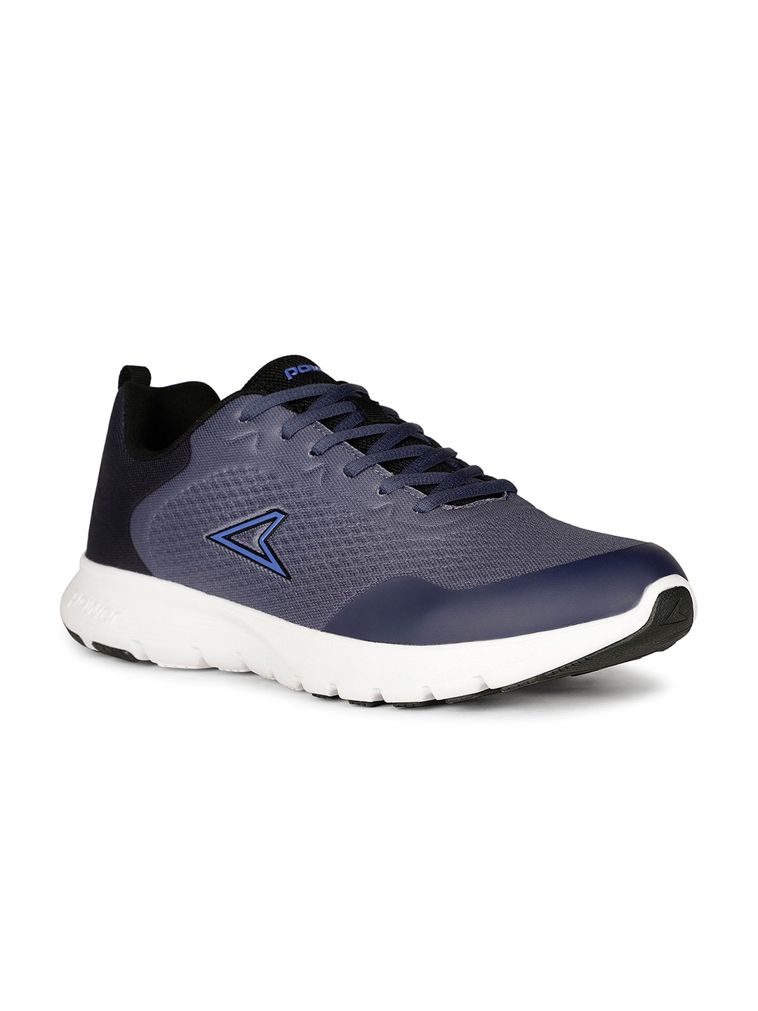 

Power Men Lace-Up Running Shoes, Navy blue