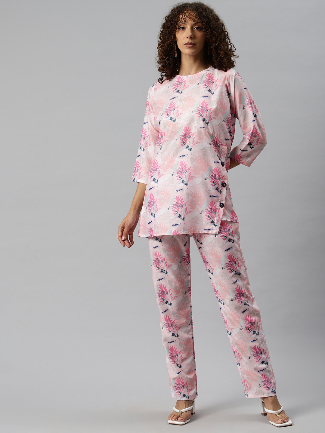 

Readiprint Fashions Printed Co-Ords, Pink