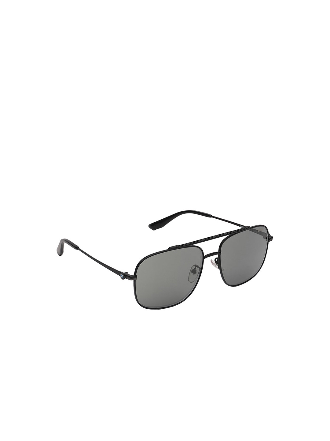 

BMW Men Aviator UV Protected Lens Sunglasses BW0005 02C, Black