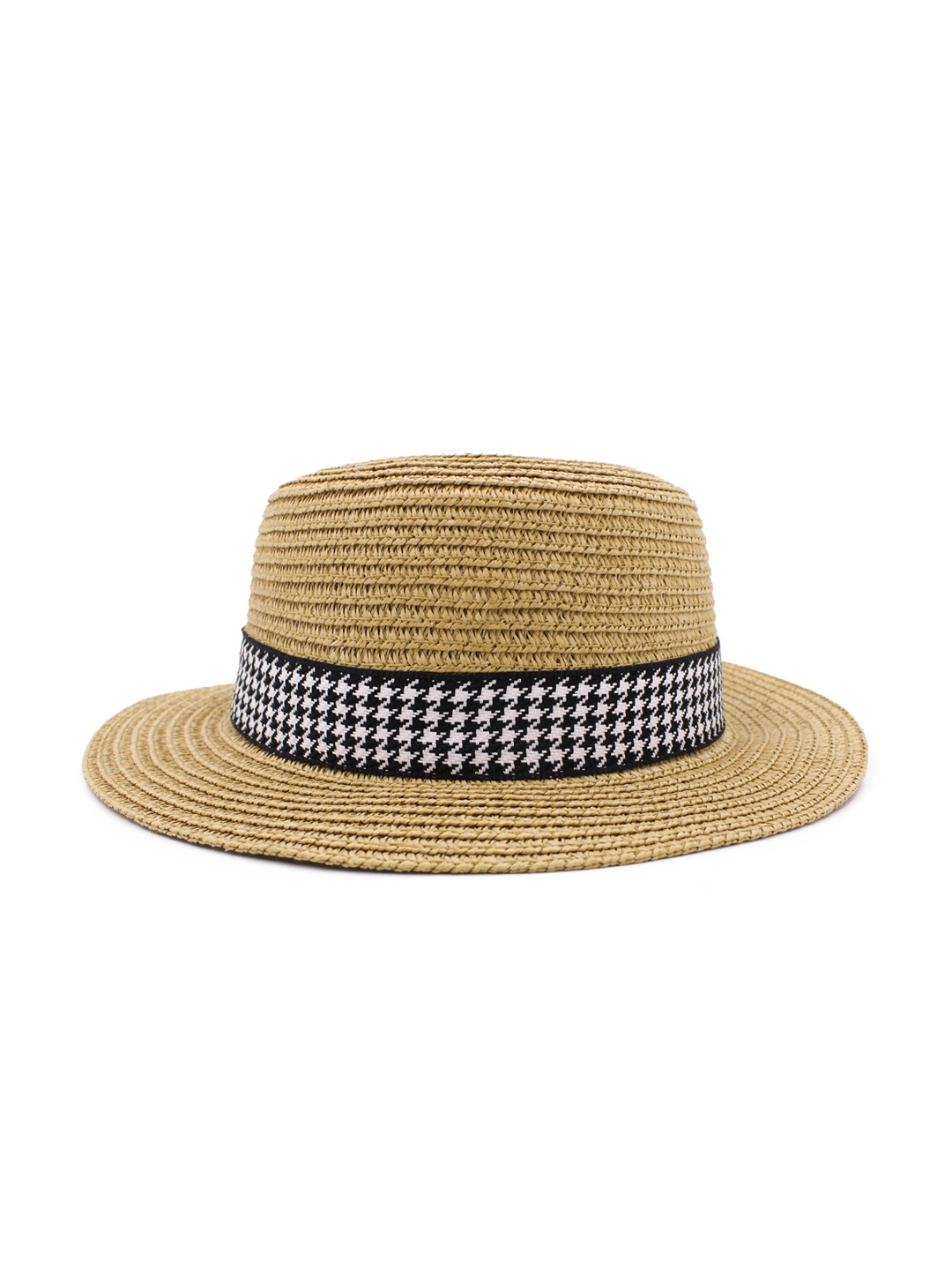 

JENNA Kids CheckLoop Self Design Sun Hat, Brown