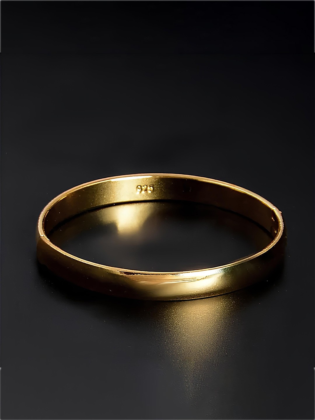 

KARISHMA KREATIONS Unisex Gold Plated Stainless Steel Bracelet