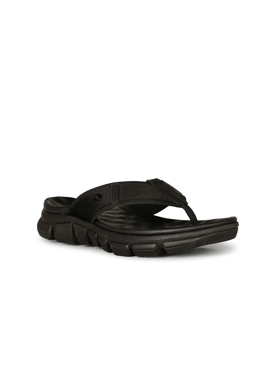 

Bata comfit Men Textured Thong Flip-Flops, Black