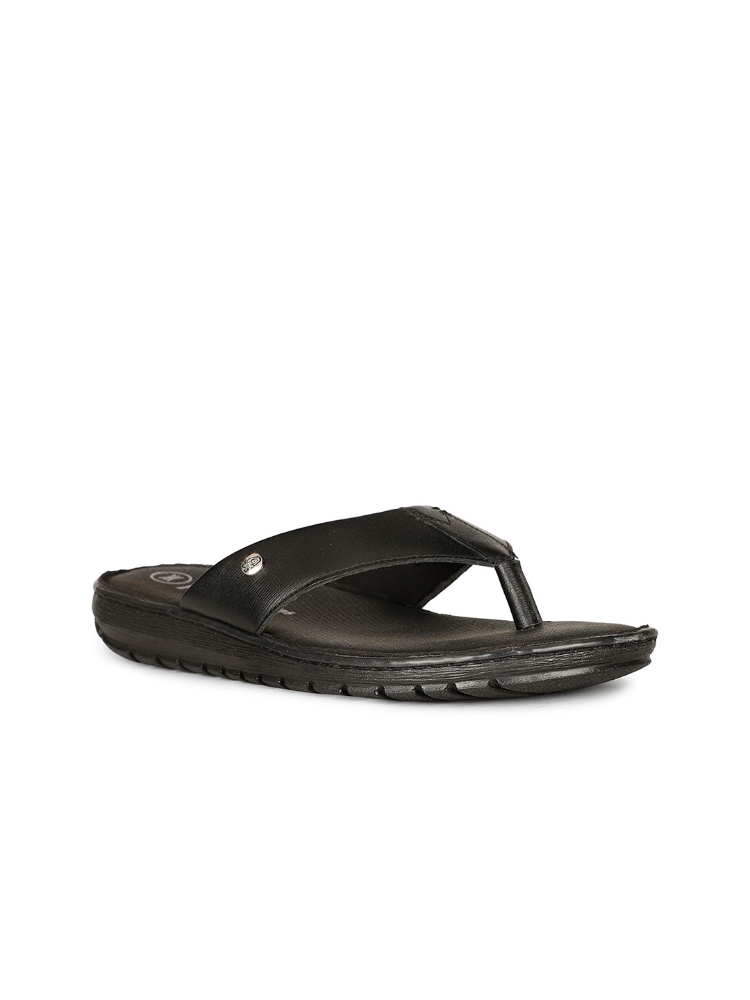 

Hush Puppies Men Thong Flip-Flops, Black