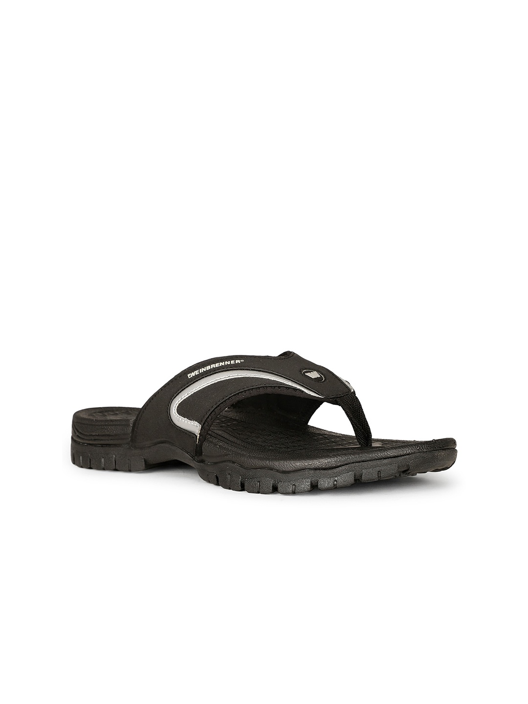 

Weinbrenner Men Self Design Thong Flip-Flops, Black