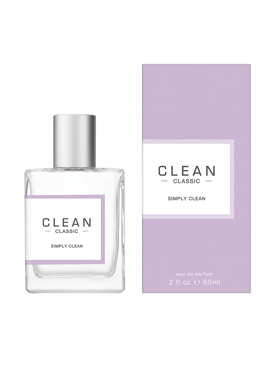 

CLEAN BEAUTY Classic Simply Clean Long Lasting Eau De Parfum - 60ml, Purple