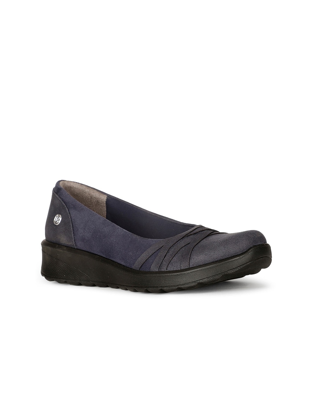 

Naturalizer Round Toe Ballerinas, Navy blue