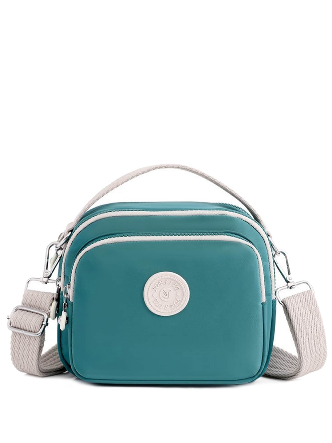 

Diva Dale Structured Sling Bag, Green