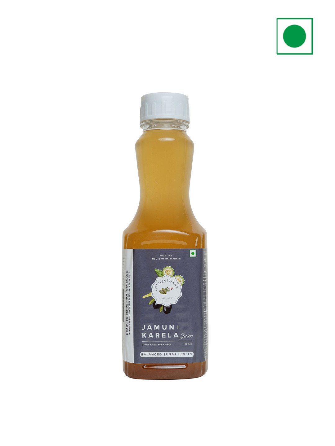 

Baidyanath Jamun & Karela Ready To Drink Juice -1L, Brown