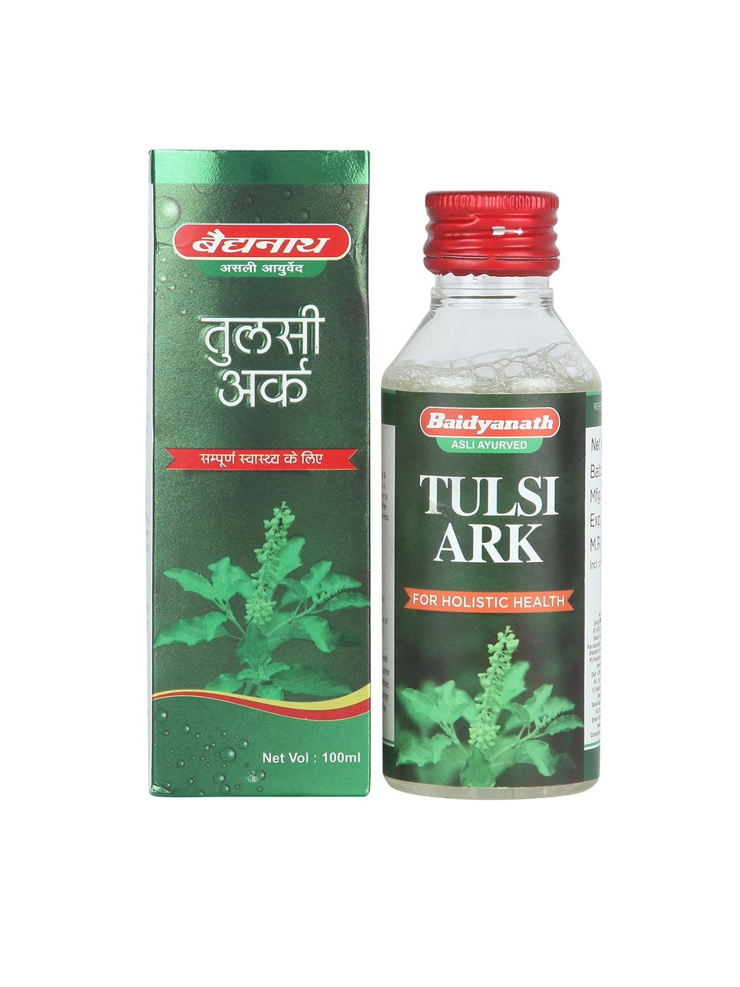 

Baidyanath Anti-Toxin Tulsi Arka Liquid For Holistic Health - 100ml, Green