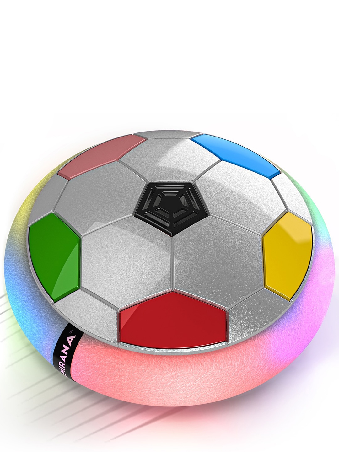 

Mirana Kids C-Type USB Rechargeable Indoor Hover Football, Silver