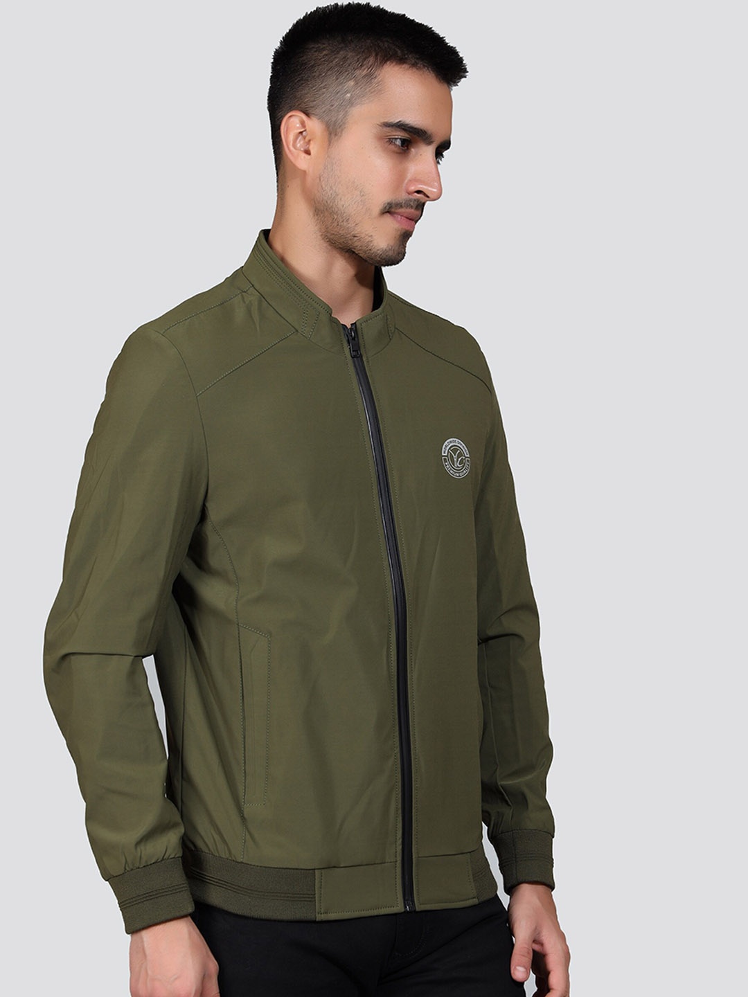 

YOUNG CLUB CLASSIC Lightweight Bomber Jacket, Olive