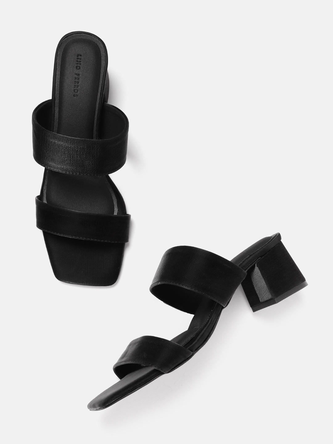

Lino Perros Block Heels, Black