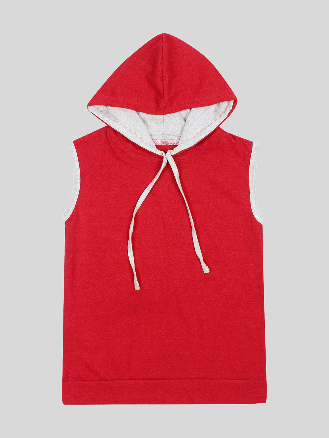 

Fasha Boys Cotton Hooded T-shirt, Red