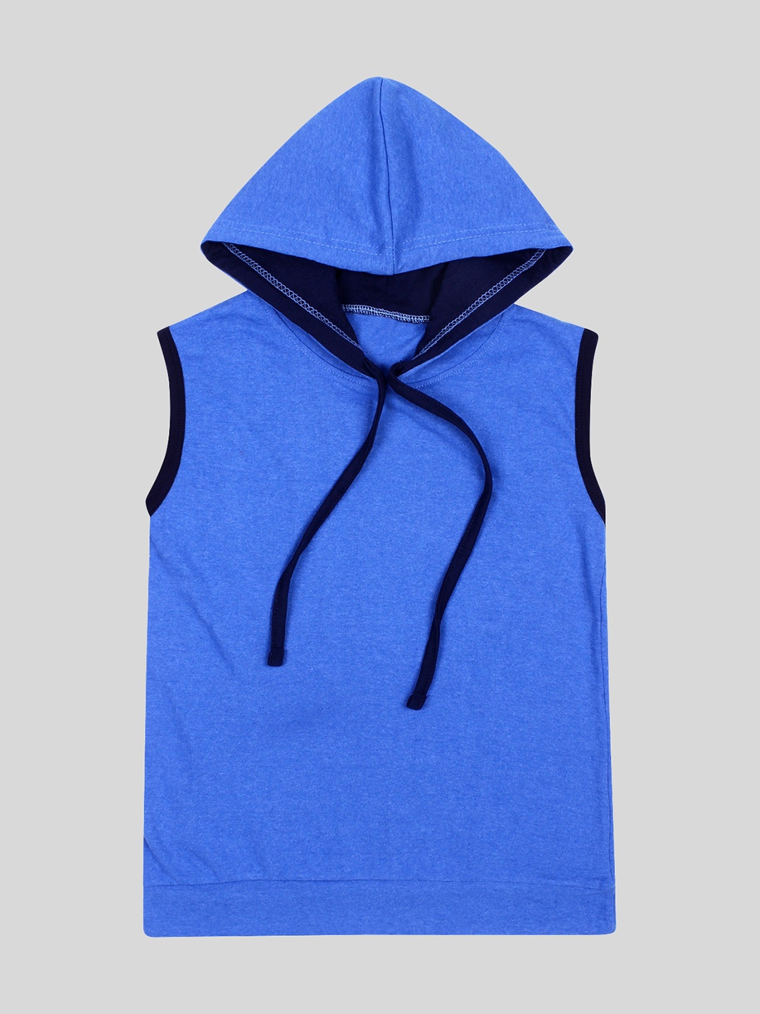 

Fasha Boys Colourblocked Hooded T-shirt, Blue