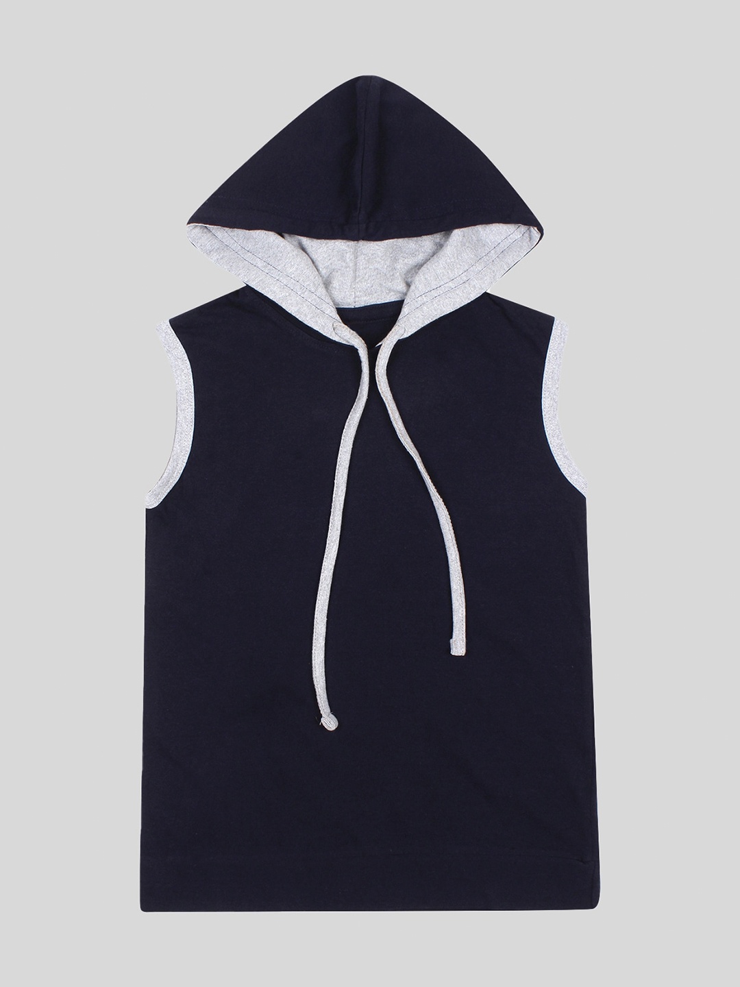 

Fasha Boys Colourblocked Hooded T-shirt, Navy blue