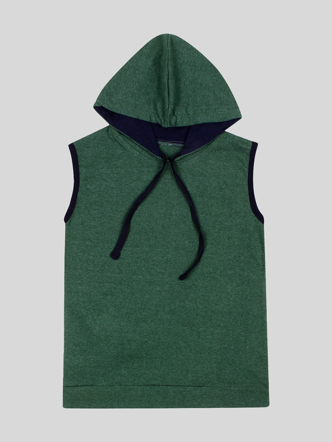 

Fasha Boys Colourblocked Hooded T-shirt, Green