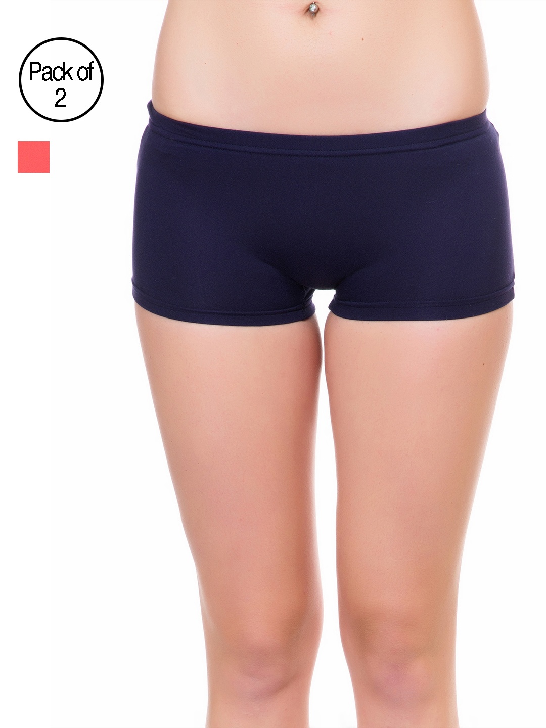 

Lady Lyka Pack of 2 Boy Shorts 2490986, Navy blue