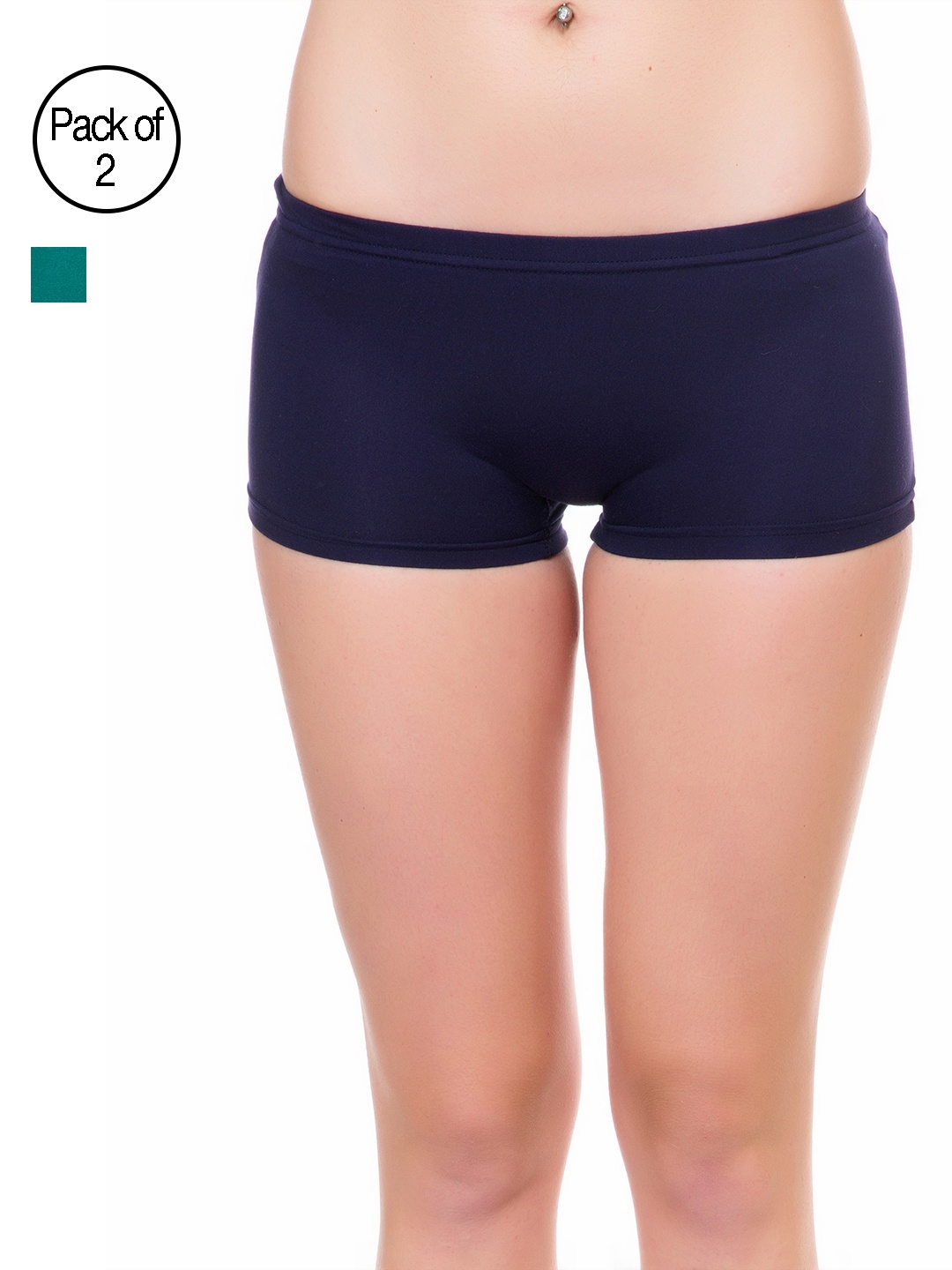 

Lady Lyka Pack of 2 Boy Shorts 2490990, Navy blue