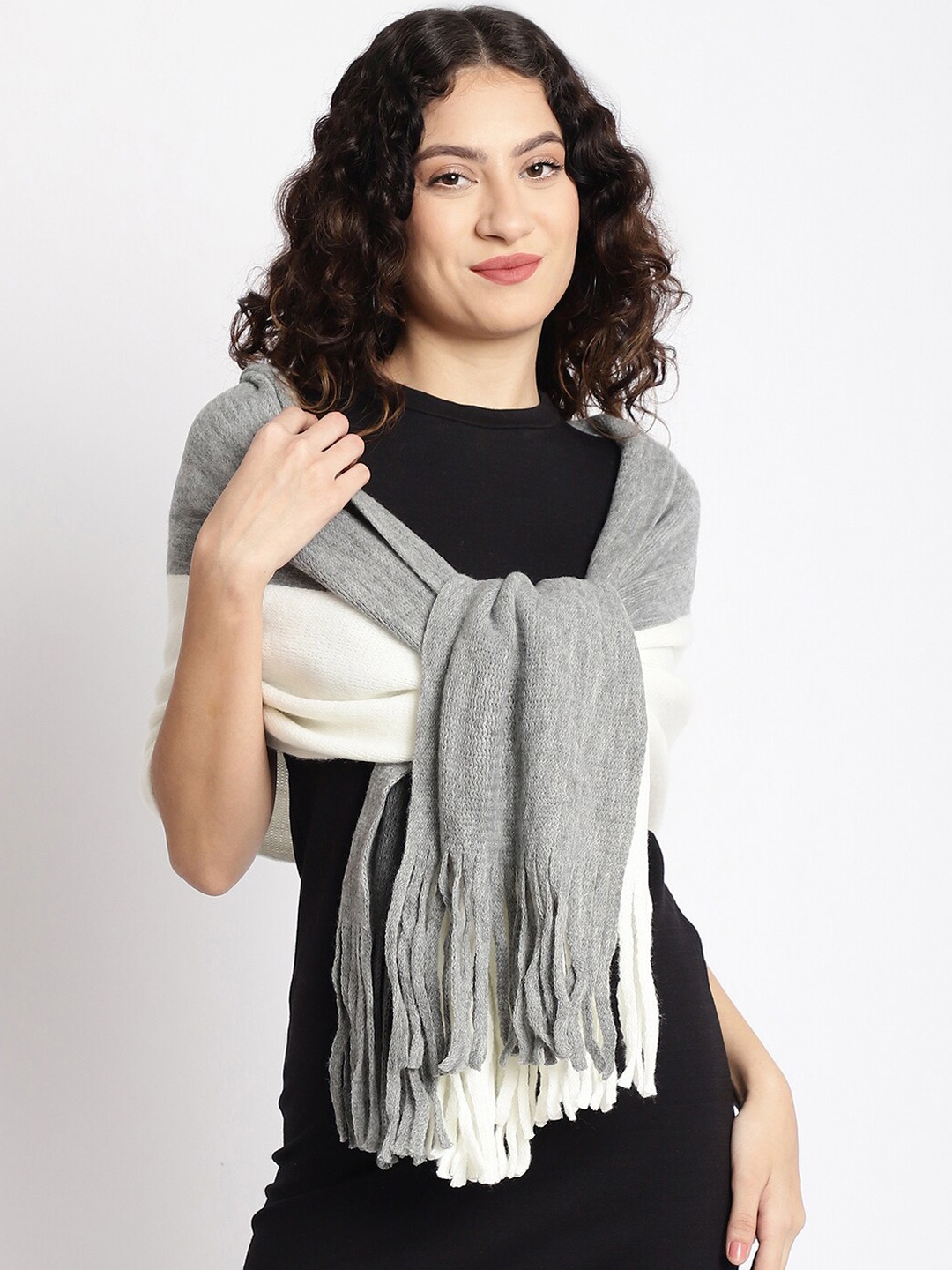 

ELLIS Self Design Acrylic Muffler, Grey