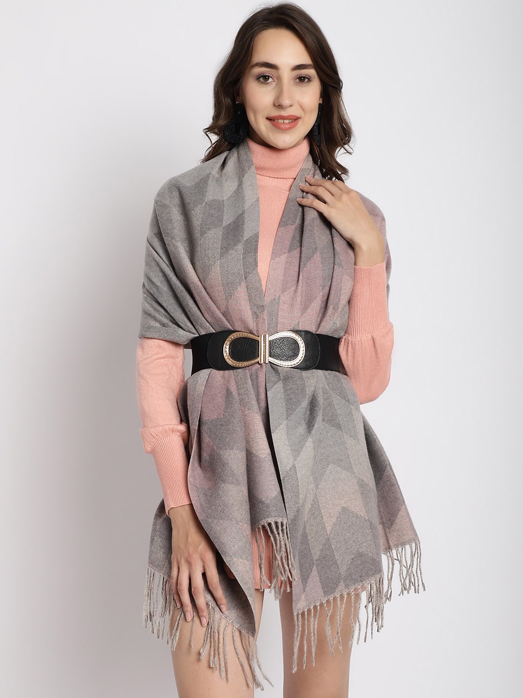 

ELLIS Textured Acrylic Mufflers, Grey