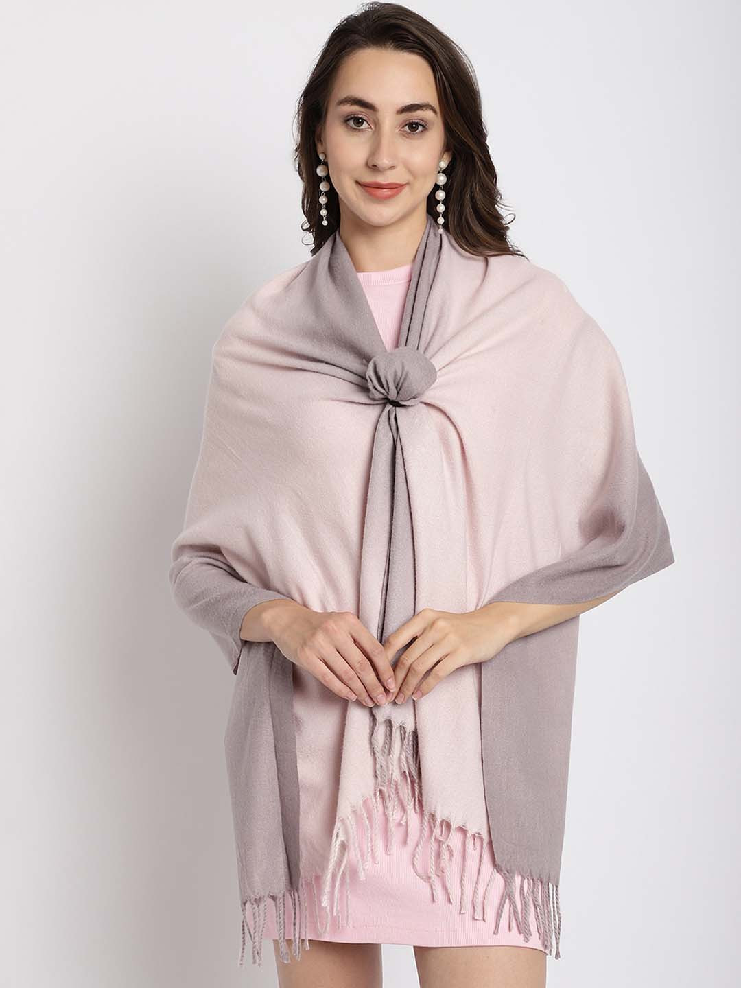 

ELLIS Self Design Acrylic Muffler, Grey