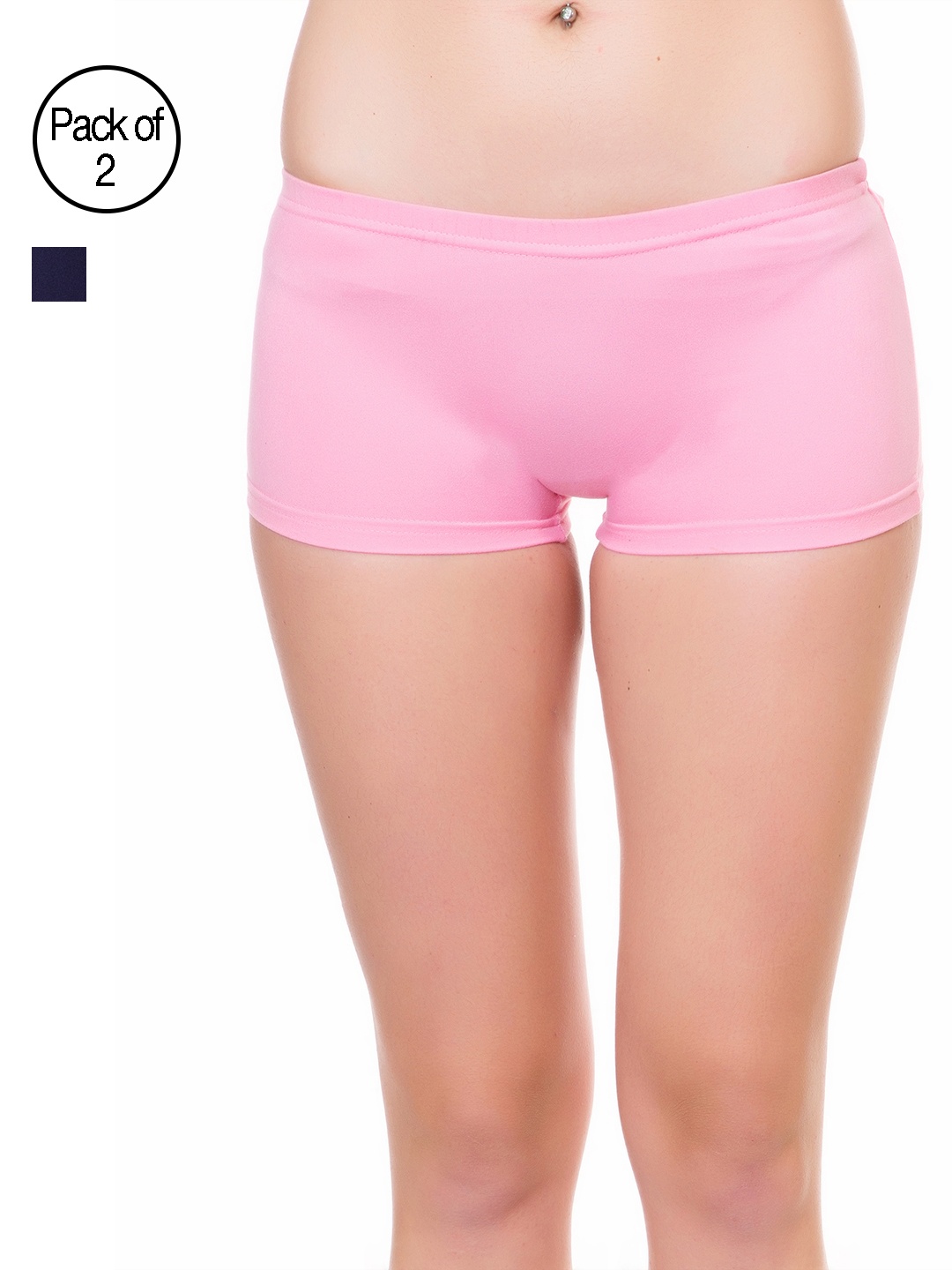 

Lady Lyka Pack of 2 Boy Shorts 2491027, Pink