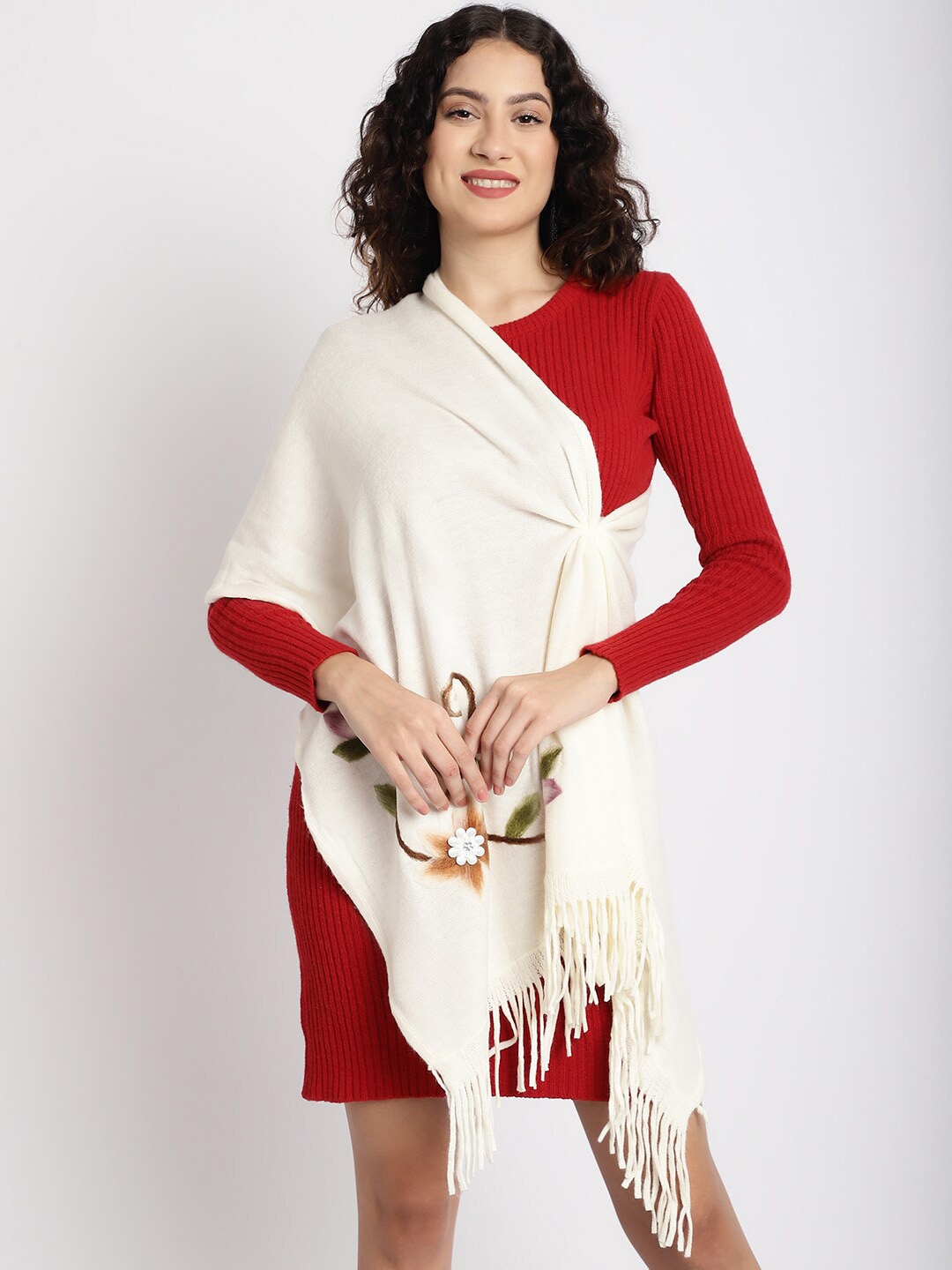 

ELLIS Self Design Acrylic Mufflers, White