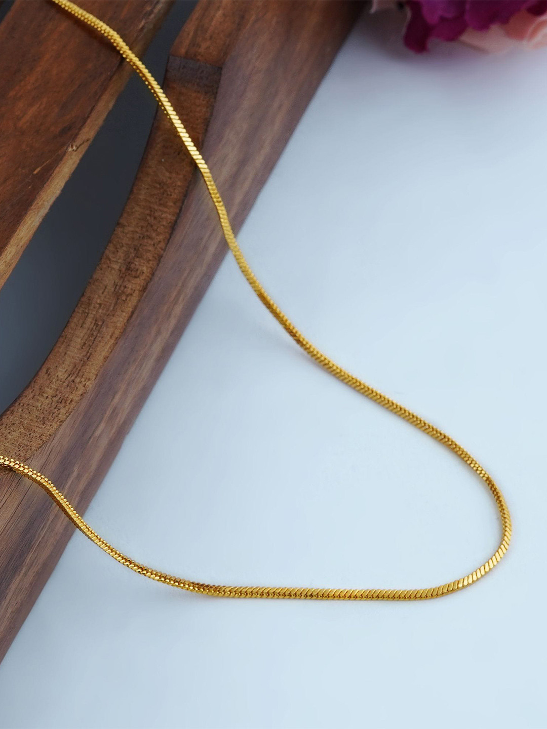 

MANSIYAORANGE Gold-Plated Brass Chain