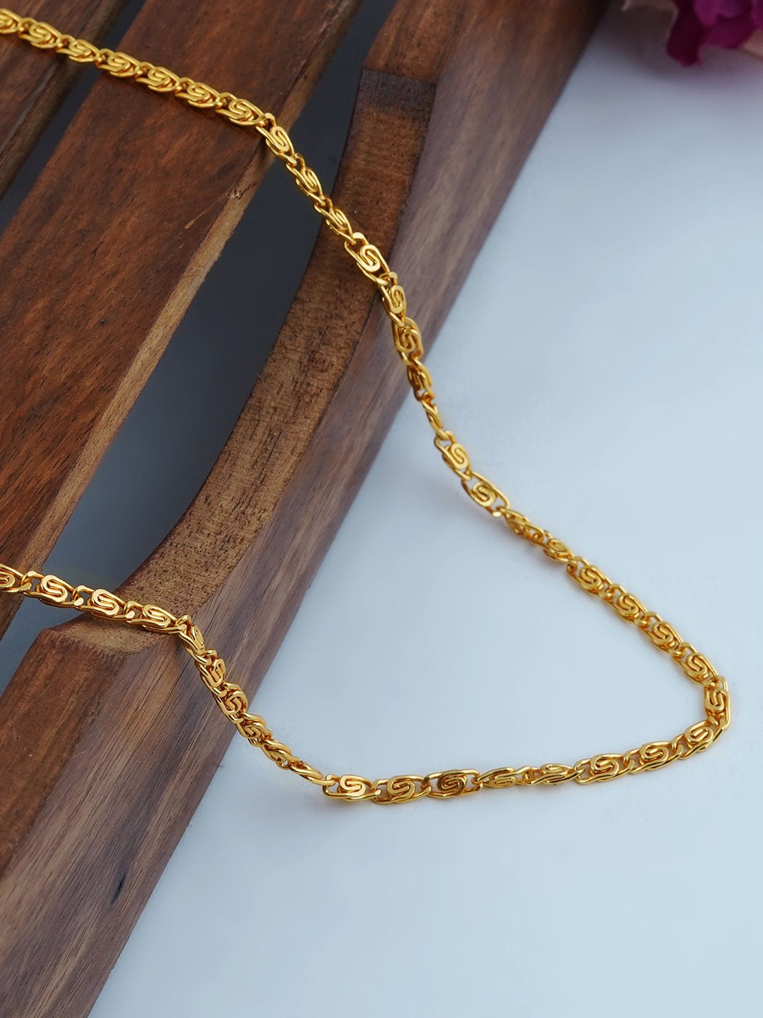 

MANSIYAORANGE Gold-Plated Brass Chain