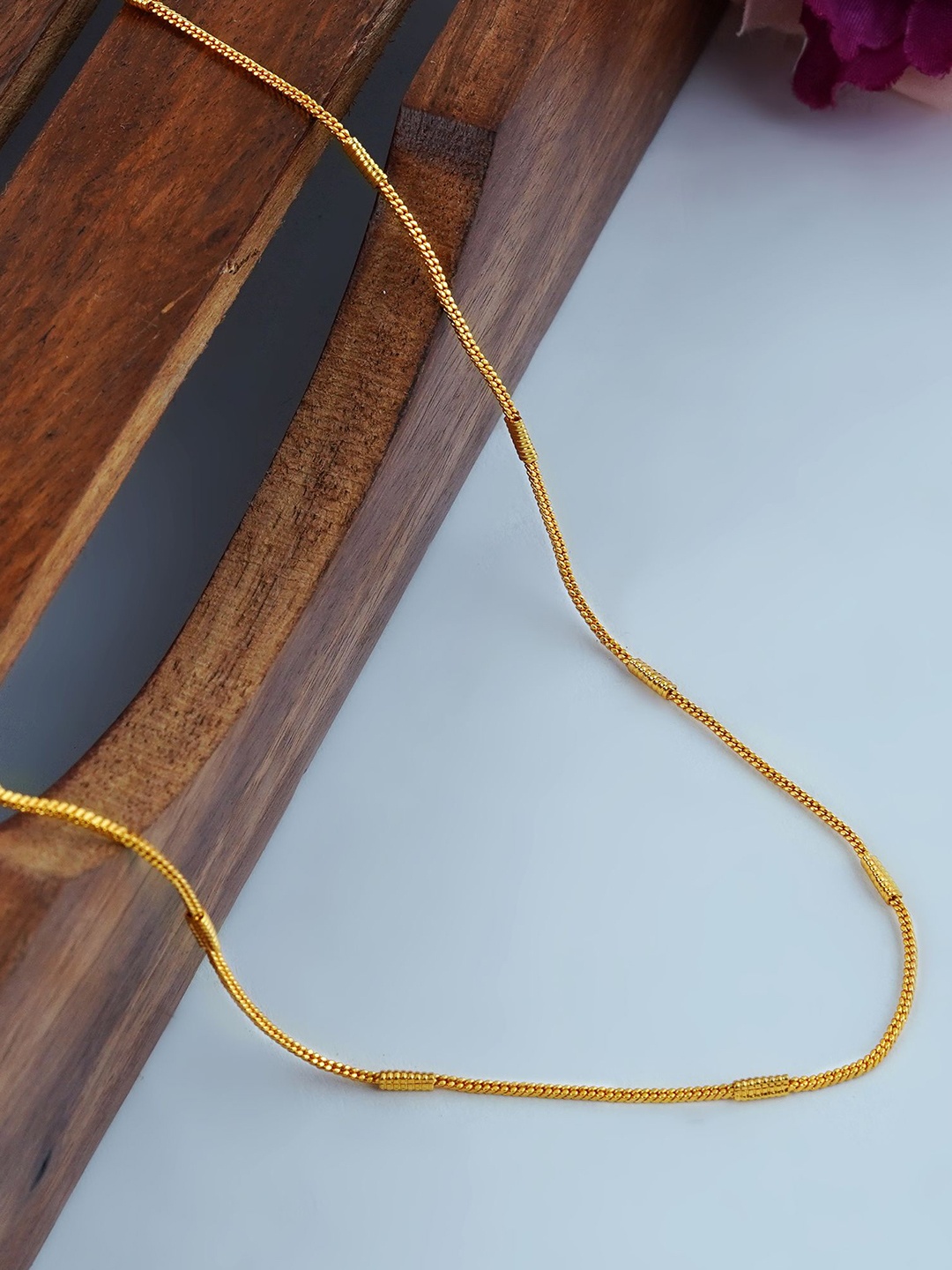 

MANSIYAORANGE Gold-Plated Brass Chain